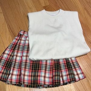 Zara cute little set skirt and top